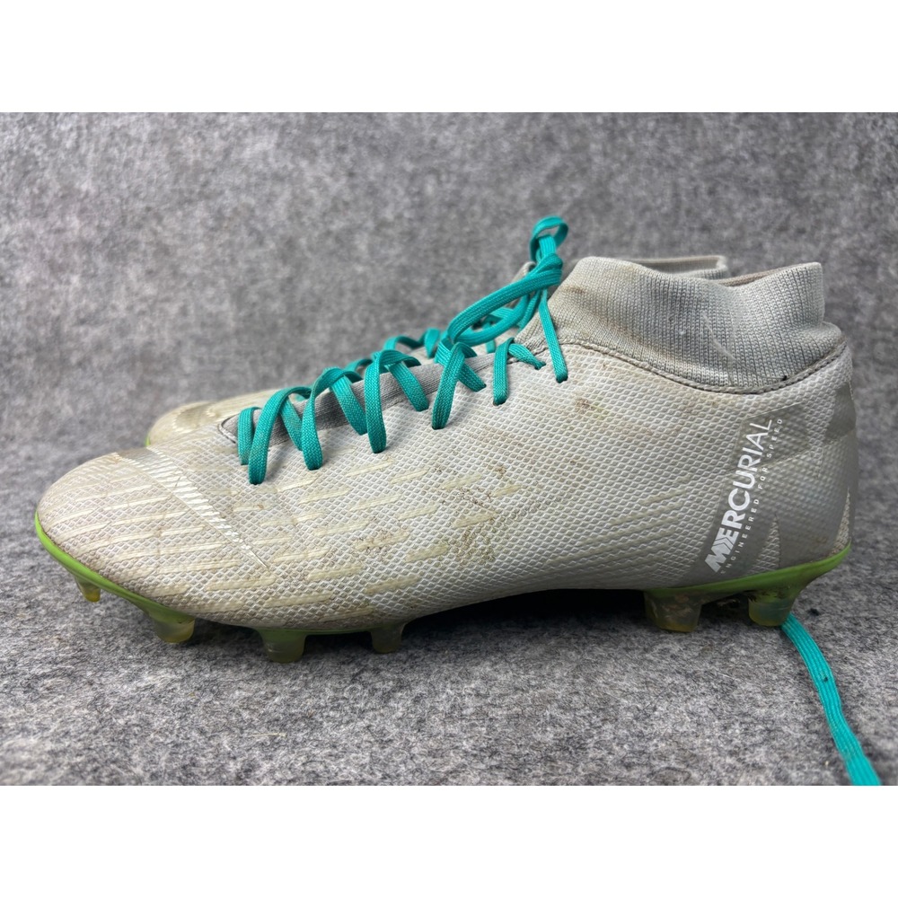 Nike Mercurial Soccer Cleats Mens 8 Grey AO1516-991 Superfly 6 Academy MG